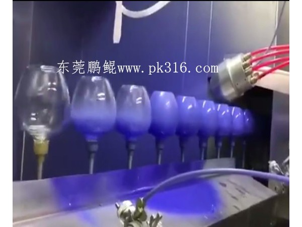 玻璃杯自動(dòng)噴涂生產(chǎn)線